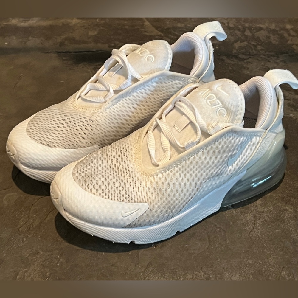 Nike 270’s Little Kids White